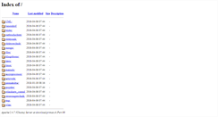Desktop Screenshot of download.primat.ch